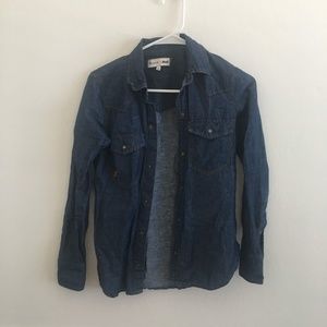 Madewell x daryl k® denim shirt